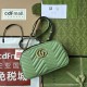 Gucci GG Marmont Small Shoulder Bag 447632 Quilted V-Shaped Leather Sliding Chain Shoulder Strap Designer Luxury Handbag Mirror Quality 24cm