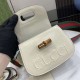 Gucci Bamboo 1947 Mini Bamboo Tote Bag Patent Leather 786482 Luxury Designer Handbags 9A Mirror Quality 17cm