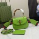 Gucci Bamboo 1947 Mini Bamboo Tote Bag Patent Leather 786482 Luxury Designer Handbags 9A Mirror Quality 17cm