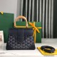 Goyard Mini Saigon Shoulder Bag Tote Vintage Elegance Exquisite Leather Handbag Luxury Designer Mirror 20cm