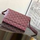 Goyard Varenne Wallet Shoulder Bag Vintage Elegant Sophisticated Goyardine Canvas Vauzelles Calfskin Purse Crossbody Bag Luxury Designer Mirror Quality 19cm