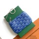 Goyard SENAT NANO Key Organizer Card Holder Coin Wallet D-Ring  Zipper Purse Vintage Elegant Sophisticated Luxury Designer Mirror Quality 13cm