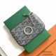 Goyard SENAT NANO Key Organizer Card Holder Coin Wallet D-Ring  Zipper Purse Vintage Elegant Sophisticated Luxury Designer Mirror Quality 13cm