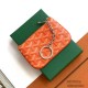 Goyard SENAT NANO Key Organizer Card Holder Coin Wallet D-Ring  Zipper Purse Vintage Elegant Sophisticated Luxury Designer Mirror Quality 13cm