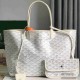 Goyard Saint Louis Single Shopping Tote PM Goyardine Canvas Purse Luxury Designer Mirror Quality 34cm