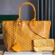 Goyard Saint Louis Single Shopping Tote PM Goyardine Canvas Purse Luxury Designer Mirror Quality 34cm