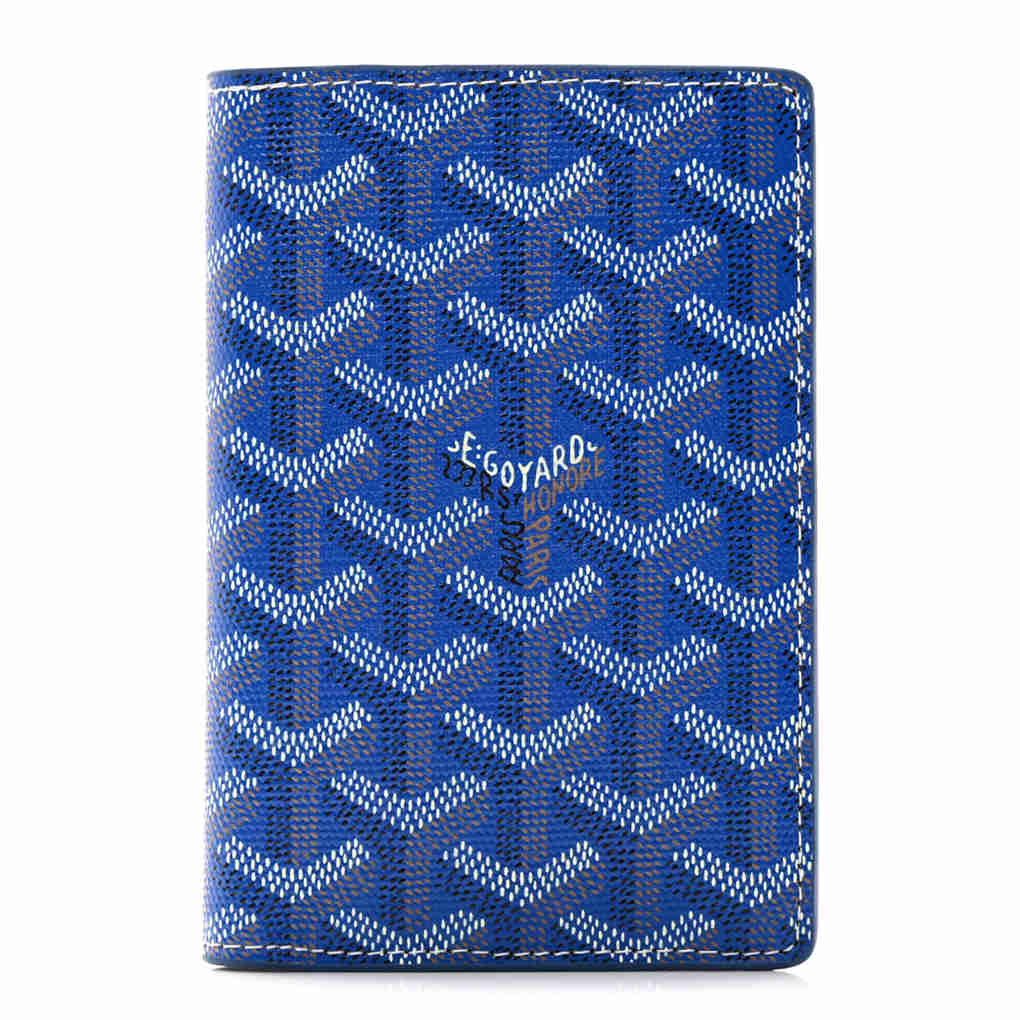 Goyard Passport Holder Storage Box Card Holder Coin Purse Printed Zipper Wallet Retro Elegant Exquisite Luxury Designer Mirror Quality 14cm