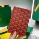 Goyard Passport Holder Storage Box Card Holder Coin Purse Printed Zipper Wallet Retro Elegant Exquisite Luxury Designer Mirror Quality 14cm