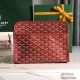 Goyard Jouvence Toiletry Bags MM Large Capacity Storage Bag Goyardine Canvas Chevroches Calfskin Handbag Luxury Designer Mirror Quality 25cm