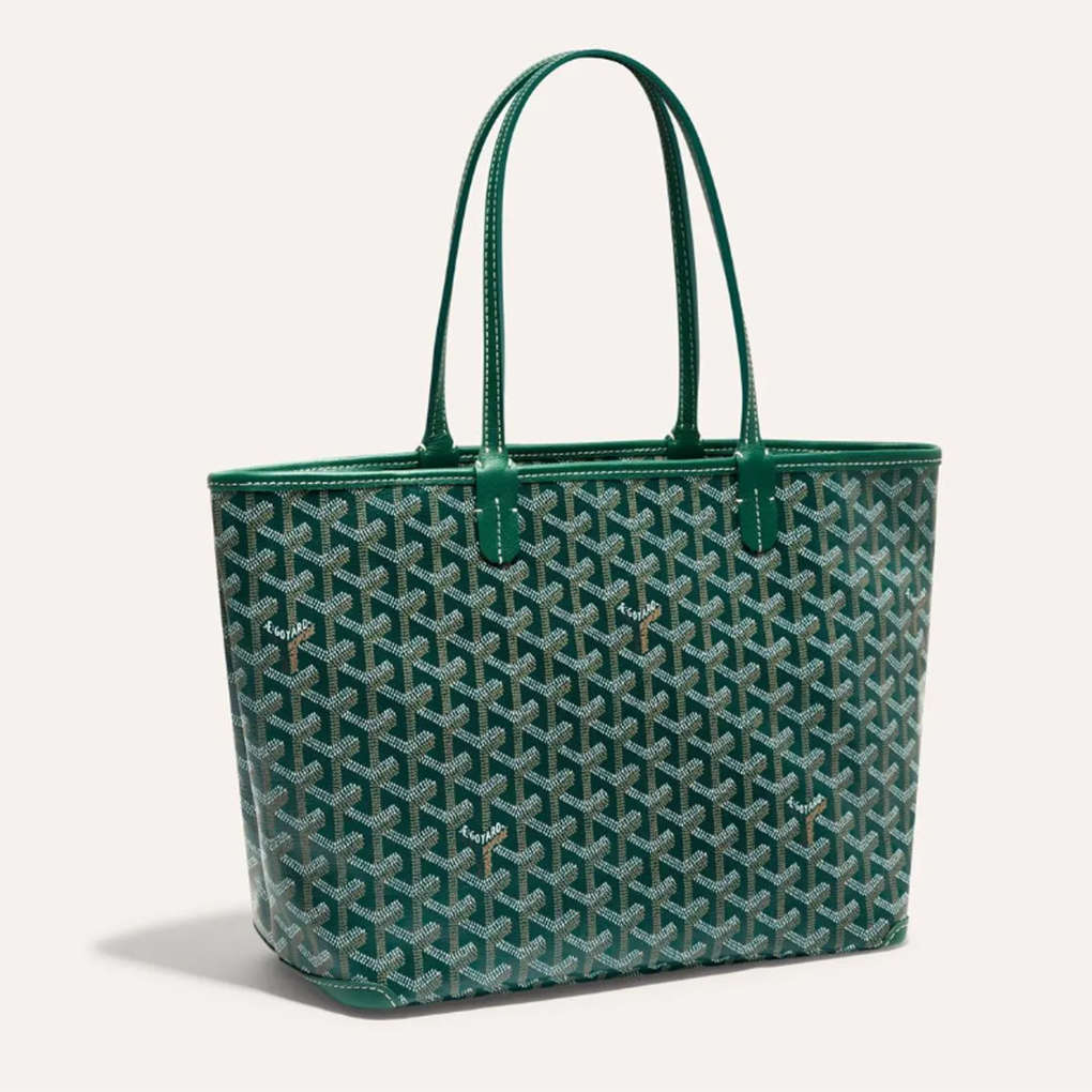 Goyard Artois Tote Pm Shopping Bags Robert I Of Artois Large Capacity Storage Bag Goyardine Canvas & Chevroches Calfskin Handbag Luxury Designer Mirror Quality 30cm