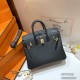 Hermes Birkin 25cm Togo Leather Shoulder Bag Casual Fashion Handbag Electric Tote Hardware Totes Luxury Designer Mirror Semi-Hand-Sewn Version 25cm