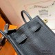 Hermes Birkin 25cm Togo Leather Shoulder Bag Casual Fashion Handbag Electric Tote Hardware Totes Luxury Designer Mirror Semi-Hand-Sewn Version 25cm