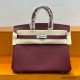 Hermes Birkin 25cm Togo Leather Shoulder Bag Casual Fashion Handbag Electric Tote Hardware Totes Luxury Designer Mirror Semi-Hand-Sewn Version 25cm