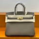 Hermes Birkin 25cm Togo Leather Shoulder Bag Casual Fashion Handbag Electric Tote Hardware Totes Luxury Designer Mirror Semi-Hand-Sewn Version 25cm