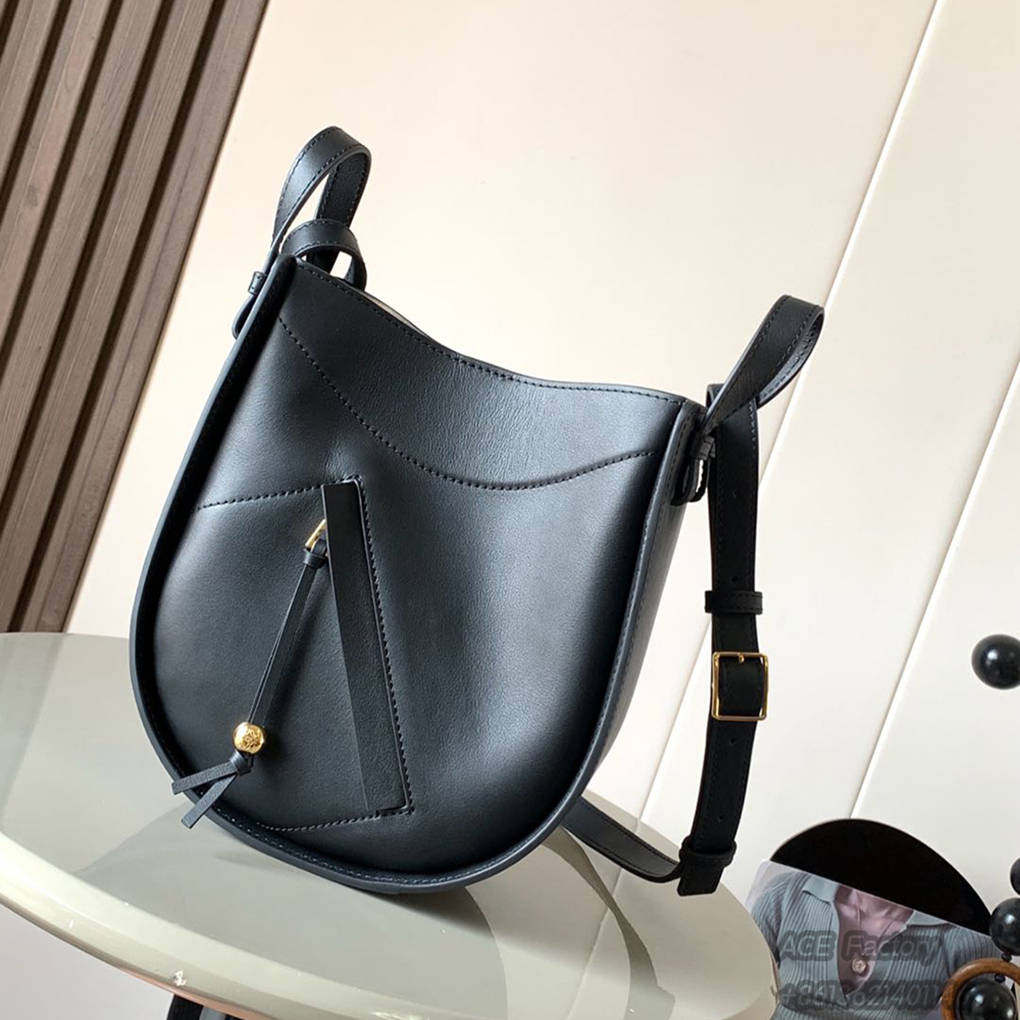 LOEWE Hammock Slice bags Shoulder Bag Handbag Anagram Luxury Designer Mirror Quality Handbag 21cm