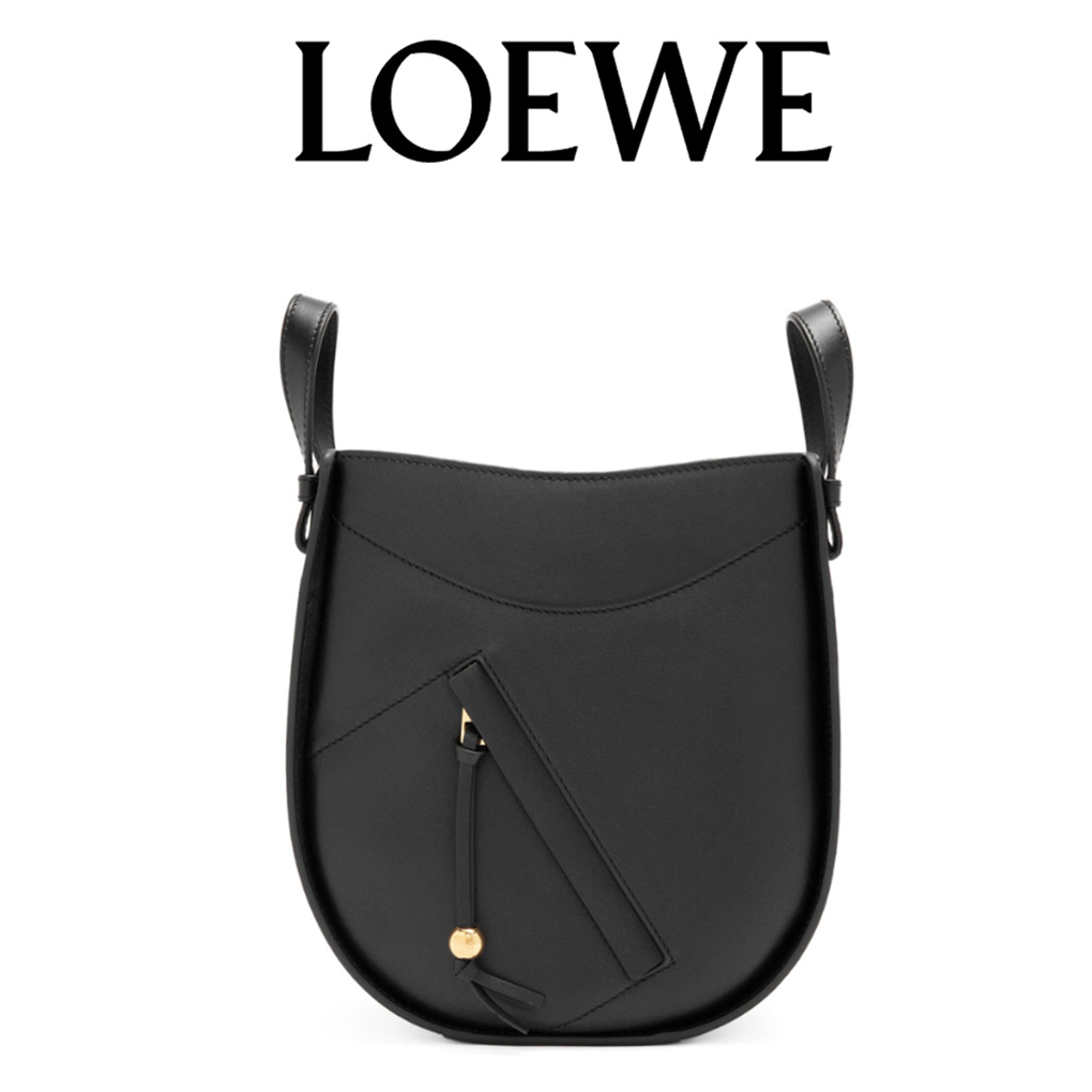 LOEWE Hammock Slice bags Shoulder Bag Handbag Anagram Luxury Designer Mirror Quality Handbag 21cm