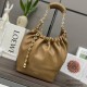 Loewe Queeze Underarm Shoulder Bag Small Nappa Wrinkled Sheepskin Handbag Anagram Pebble Cowhide  Luxury Designer Mirror Quality 29cm