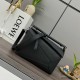 Loewe Puzzle Shoulder Bag Geometric Lines Crossbody Clutch Jonathan Anderson Anagram Cowhide Crossbody Bag Luxury Designer Mirror Quality 24cm