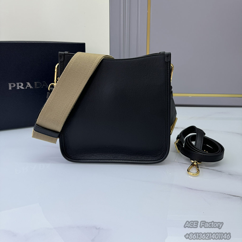 Prada New Double Strap Bag 1BH220 Totes Fashion Shoulder Bag 9A Mirror Quality Luxury Design 20cm