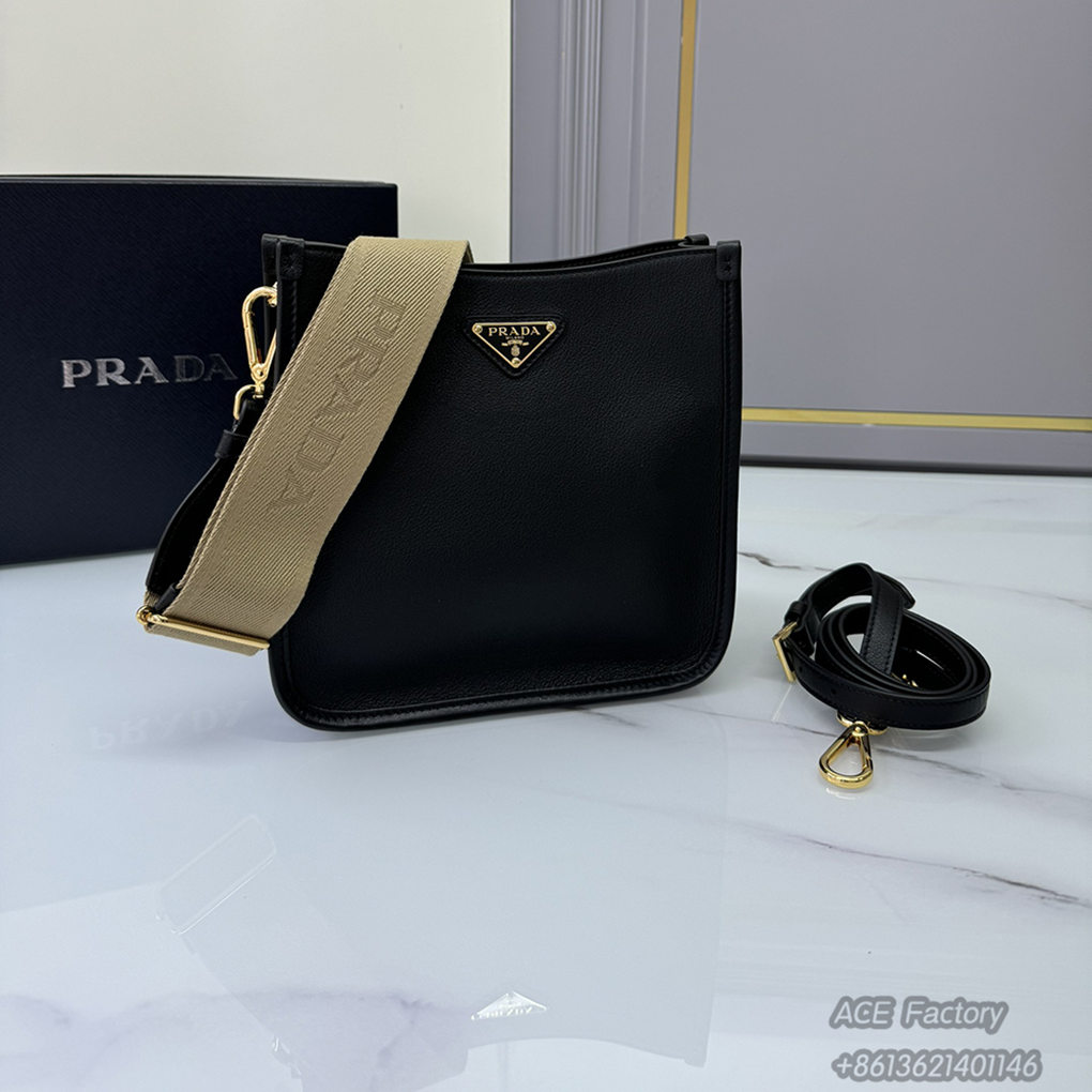 Prada New Double Strap Bag 1BH220 Totes Fashion Shoulder Bag 9A Mirror Quality Luxury Design 20cm