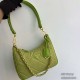 Prada Hobo2005 1BC204 Shoulder Bag Hand Tote Underarm Chain Handbag Fashion Crossbody 9A Mirror Quality Luxury Design 22 cm