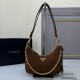 Prada Hobo2005 1BC204 Shoulder Bag Hand Tote Underarm Chain Handbag Fashion Crossbody 9A Mirror Quality Luxury Design 22 cm