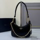 Prada Hobo2005 1BC204 Shoulder Bag Hand Tote Underarm Chain Handbag Fashion Crossbody 9A Mirror Quality Luxury Design 22 cm