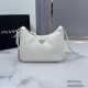 Prada Hobo2005 1BC204 Shoulder Bag Hand Tote Underarm Chain Handbag Fashion Crossbody 9A Mirror Quality Luxury Design 22 cm