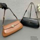 Prada Underarm Bag 1BD344 Plain Curved Design 2 Straps Triangle Metal Logo Handbag Fashion Crossbody Bag 9A Mirror Quality Luxury Design 31cm