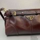 Prada LusSolf 1BH215 Crossbody Bag Triangle Metal Logo Handbag Fashion 9A Mirror Quality Luxury Design 26cm