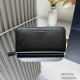 Prada New Single Zipper Wallet 2ML317 Triangle Metal Logo Shoulder Bag Fashion 12 Card Slots3 Bill Compartments 9A Mirror Quality Luxury Design 20cm