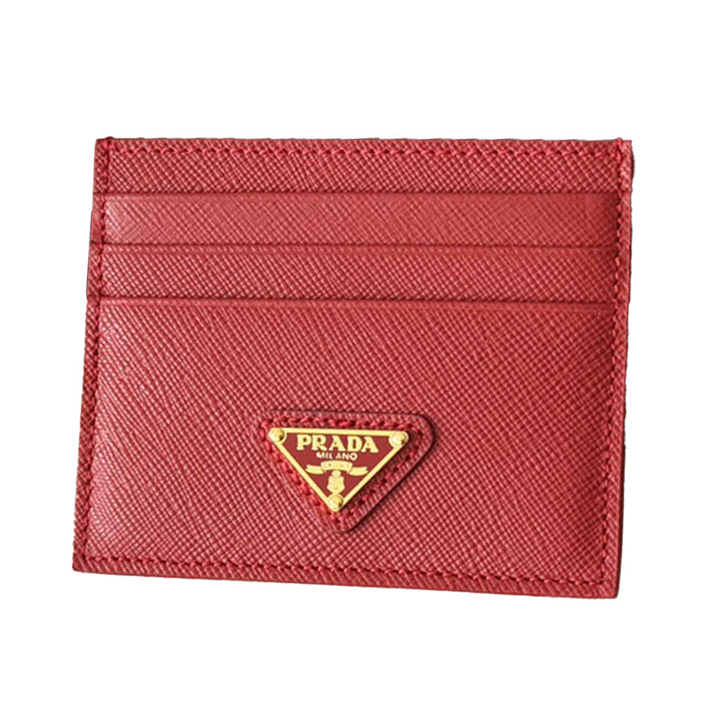 PRADA Classic Women's Card Holder 1MC025 Fashion Wallet Purse 9A Mirror Quality Luxury Design 10 cm