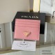 PRADA Classic Women's Card Holder 1MC025 Fashion Wallet Purse 9A Mirror Quality Luxury Design 10 cm