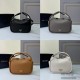 Prada Lindy Bowling Bag 1BA451 Triangle Metal Logo Handbag Fashion 9A Mirror Quality Luxury Design 25cm