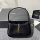 YSL Mini HOBO Handbag Shoulder Bag E5A7 Smooth Cow Leather 710318 Clutch Bag 9A Quality Luxury Designer 19cm