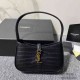 YSL Mini HOBO Handbag Shoulder Bag E5A7 Smooth Cow Leather 710318 Clutch Bag 9A Quality Luxury Designer 19cm