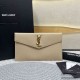 YSL UPTOWN Cowhide Large Wallet Envelope Bag Clutch 9A Quality Luxury Designer Mirror Quality 27cm