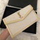 YSL UPTOWN Cowhide Large Wallet Envelope Bag Clutch 9A Quality Luxury Designer Mirror Quality 27cm