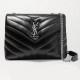 YSL LOULOU Y-Shaped Shoulder Bag 494699 Handbag Casual Fashion 9A Quality Luxury Designer Mirror Quality 23cm