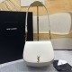 YSL VOLTAIRE BOX Shoulder Bag Underarm Handbag Patent Leather Clutch Crossbody Casual Fashion 9A Quality Luxury Designer Mirror Quality 17.5cm