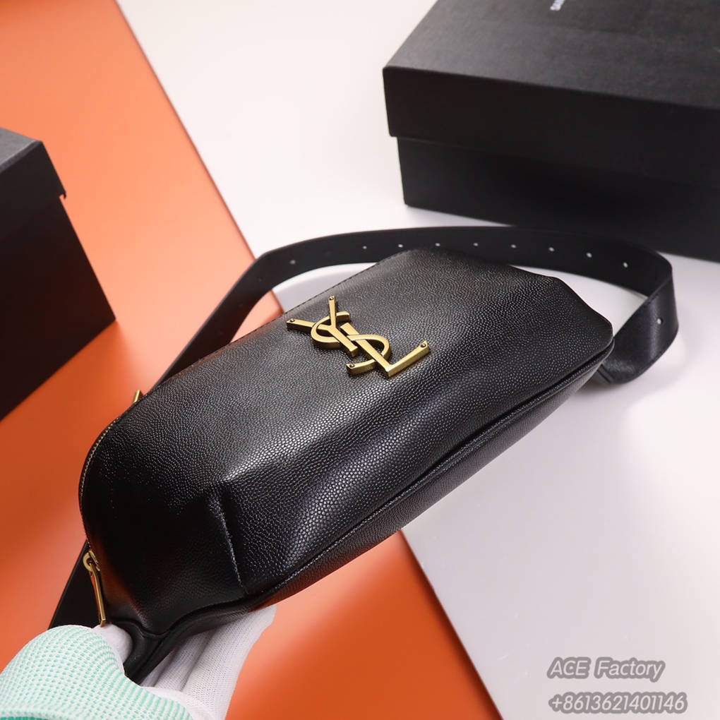 YSL Classic Belt Bag 569737 Chest  Waist  Handbag Clutch Bag Crossbody Casual Fashion 9A Quality Luxury Designer Mirror Quality 25cm