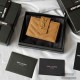 YSL Mini Coin Accordion Purse Card Holder Wallet 607907 Casual Fashion 9A Quality Luxury Designer Mirror Quality 10cm