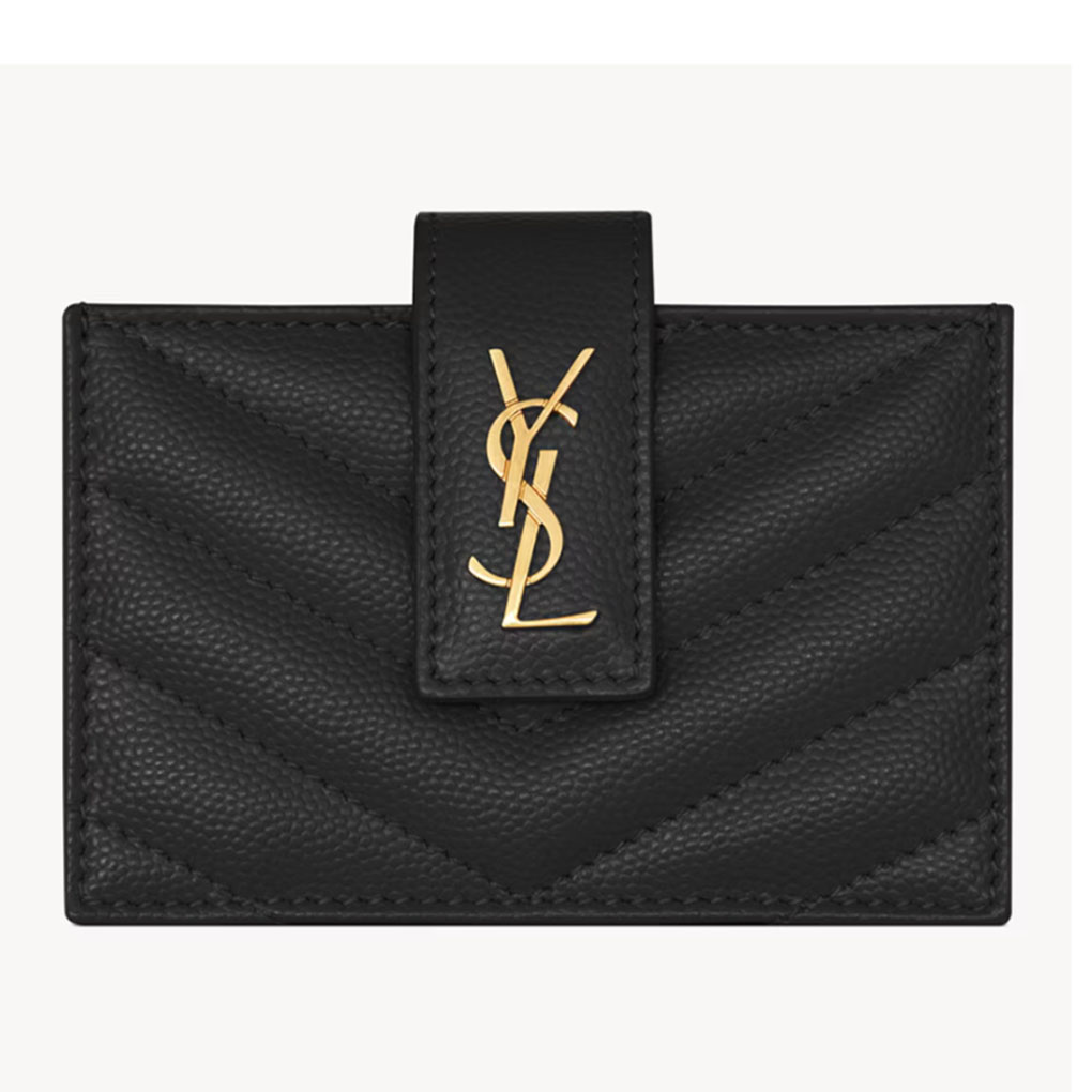 YSL Mini Coin Accordion Purse Card Holder Wallet 607907 Casual Fashion 9A Quality Luxury Designer Mirror Quality 10cm