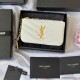 YSL Caviar Zip Coin Purse Key Ring Wallet Card Holder 438386 Purse 9A Quality Luxury Designer Mirror Quality 13cm