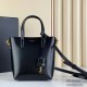 YSL Mini Toy Shopping Saint Laurent In Box Leather Box Leather Shoulder Bag Genuine Leather Handbag 773995 Crossbody  Casual Fashion 9A Luxury Designer Mirror Quality 18cm