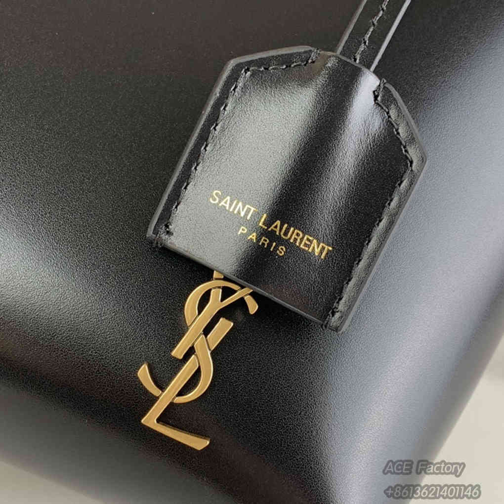 YSL Mini Toy Shopping Saint Laurent In Box Leather Box Leather Shoulder Bag Genuine Leather Handbag 773995 Crossbody  Casual Fashion 9A Luxury Designer Mirror Quality 18cm