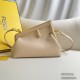 Fendi First Small Handbag Shoulder Bag Tote Bag Nappa Leather Gold FF Casual Fashion 9A Luxury Designer Mirror Quality 26cm