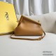 Fendi First Small Handbag Shoulder Bag Tote Bag Nappa Leather Gold FF Casual Fashion 9A Luxury Designer Mirror Quality 26cm