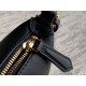 Fendi Graphy Mini Underarm Bag Crescent Metal Large Logo Shoulder Bag Tote Casual Fashion Luxury Designer Mirror Quality 20cm