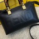 FENDI By The Way Mini Boston Handbag Shoulder Bag ROMA Casual Fashion Handle Tote Luxury Designer Mirror Quality 20cm